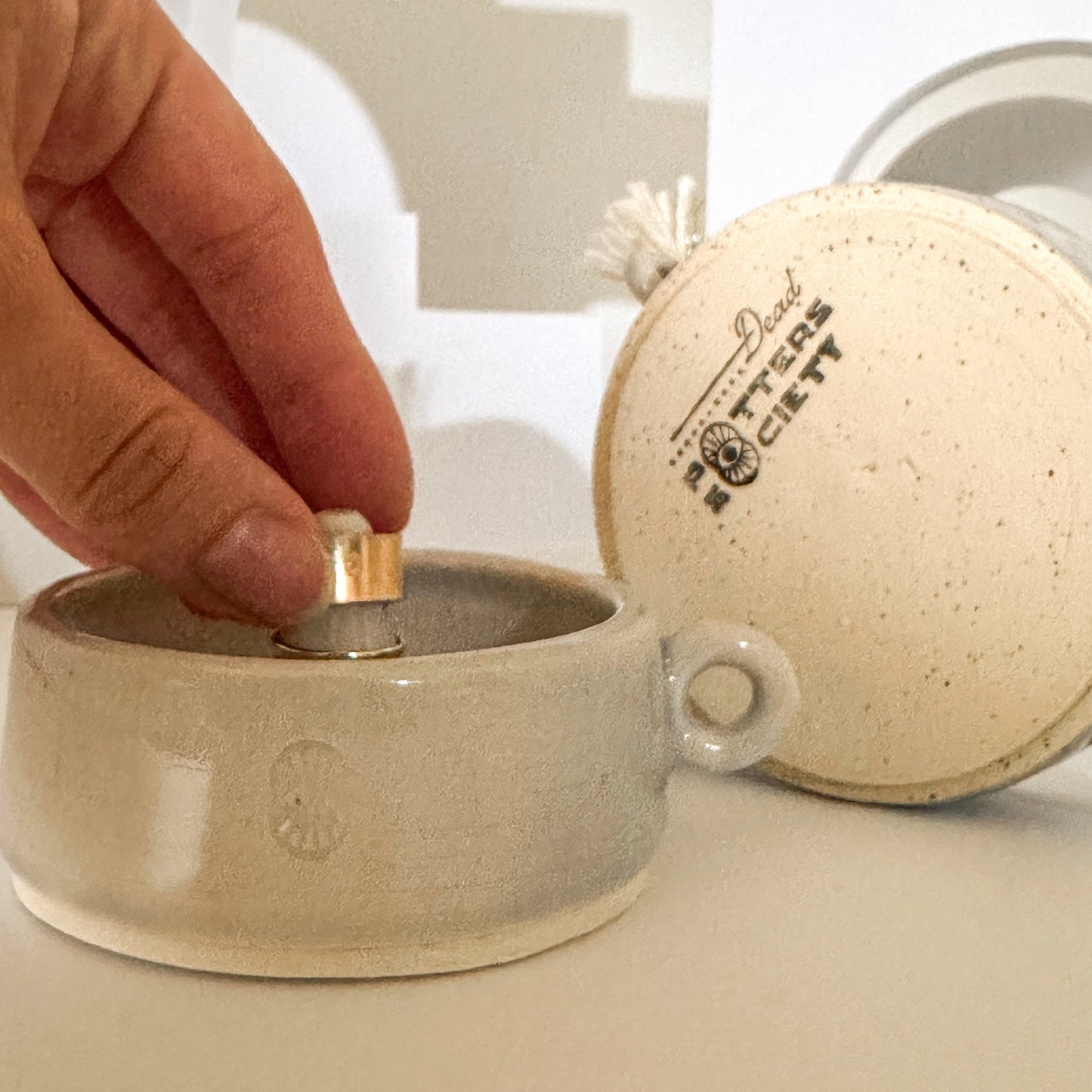 Stardust Ring Holder - Periwinkle Single